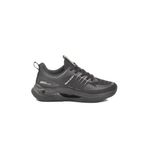 Siyah Fileli Hafif Esnek Unisex Spor Ayakkabı PCI-11068 G