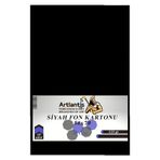 Siyah Fon Kartonu 50x70 cm 120 Gr 10 Adet 50*70 Fon Kartonu Hamurundan Boyama Orjinal Tam Siyah Renk