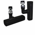 Siyah Geniş 360 Derece Dönebilenoynar Başlık - 4 Mod Perlatör Şelale Musluk Ucu KTX-3288 (4604)