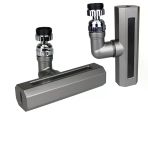 Siyah Geniş 360 Derece Dönebilenoynar Başlık - 4 Mod Perlatör Şelale Musluk Ucu Ktx-3288 Go53/03801