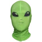 Siyah Gözlük Cadılar Bayramı Uzaylı Maskesi Et Için Alien Cosplay Kostüm Cadılar Bayramı Partisi, Yetişkinler Için Alien 3D Tam Yüz Maskesi Nötr Bir Boyut (Yurt Dışından) - Renkli - Yok