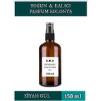 Siyah Gül Kolonyası 150 ml Yoğun ve Kalıcı 80 Derece Parfümlü Kolonya.