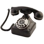 Siyah Gümüş Klasik Telefon
