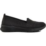Siyah Hafif Triko Kadın Casual Ayakkabı 2410 Z - 02H-Siyah