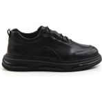 Siyah Hakiki Deri Erkek Sneaker E01080212403