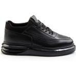 Siyah Hakiki Deri Erkek Sneaker E01811560943