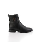 Siyah Hakiki Deri Kadın Bot & Bootie K02724560303