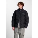 Siyah Hummel Erkek Short Puffer Mont S Beden Kesim Kalıbı ile Şık ve Rahat