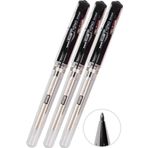 Siyah İmza Kalemi 3 Adet Uniball Signo Broad1.0 Mm Roller Pilot Kalem Um-153 Roller Uçlu Likit Mürekkepli Pilot Kalem