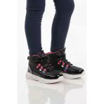 Siyah Işıklı Cırtlı Kız Çocuk Sneaker Bot