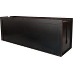 Siyah Kablo Kutusu 40X12X14 cm Kablo Priz Düzenleyici Organizer (Çift Yüz) (Özel Kutusunda)