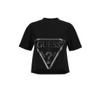 Siyah Kadın %100 Pamuk T-Shirt V2YI06K8HM0-ADELE