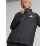 Siyah Kadın Dik Yaka Normal Bel Regular Fit Yelek 84894101 Ess Padded Vest - 2XS