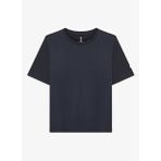 Siyah Kadın Düz T-Shirt S2510327-001 W Lounge Regular Crew
