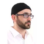 Siyah Katlamali Sade Desen Kislik Orlon Takke Sapka