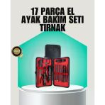 Siyah Kaymaz Teknolojili El Ve Ayak Bakım Seti Mir78546081