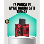 Siyah Kaymaz Teknolojili El ve Ayak Bakım Seti