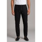 Siyah Keten Jogger İpli Spor Pantolon