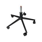 Siyah Konik Yıldız Ayak+60 Sessiz+Class3 Siyah Piston Makam Koltuğu Ofis Koltuğu Oyuncu Koltuğu