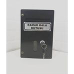 Siyah Küçük Boy Ahşap Ramak Kala Kutusu