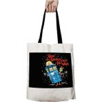 Siyah Kulplu How The Grinch Stole Doctor Who Dark Yıkanabilir Okul Omuz Çanta