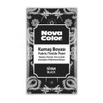 Siyah Kumaş Boyası Toz 12 Gr 1 Adet Nova Color Toz Kumaş Boyası Siyah Kot Pantalon Gömlek Tişört Tekstil Kumaş Boyası 1 Adet