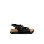 Siyah Leather Erkek Sandalet E05801198403