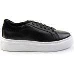 Siyah Leather Erkek Sneaker E01087114303