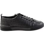 Siyah Leather Erkek Sneaker E01604238503