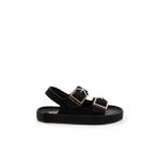 Siyah Leather Kadın Sandalet K05553050001