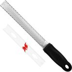 Siyah Limon Zester ve Peynir Rende, Paslanmaz Çelik Gıda Rende Dilimleme, Parmesan, Zencefil, Küçük Hindistan Cevizi, Sarımsak, Çikolata, Meyveler Için Mutfak Aleti (Yurt Dışından) - Cheese Graters - Renkli