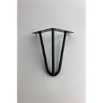 Siyah Lüx Metal Ayak Çok Amaçlı Sehpa, Tv Ünitesi, Konsol (15 cm)