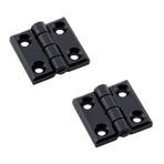 Siyah Metal Mini Yaprak Menteşe 30X30mm Dayanıklı Mobilya Kapı Dolap Çekmece Kapak Aksesuar Bağlantı