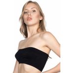 SİYAH MI Emay 4002 Soft Straplez Büstiyer - Siyah