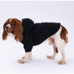 Siyah Mont Köpek Mont Köpek Kıyafeti Köpek Yağmurluğu(Küçük-Büyük Irklar) - XL