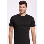 Siyah O Yaka Erkek Atlet 5 Adet