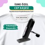 Siyah Öğrenci Cep Kaşesi, Okul Anaokul Kreş Kaşesi, Defter Kitap, Kıyafet Elbise Kaşesi Etiketi