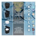 Siyah, Okyanus Üçgen - Nem Alıcı Aparat + Rutubet Giderici Tablet (500 Gram)