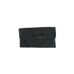 Siyah Örgü Dokulu Clutch Çanta