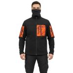 Siyah Orman Desen Soft Shell Taktik Polar Mont Avcı 7 Cep