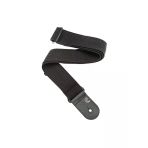 Siyah Pamuklu Gitar Askısı - 1530 Mm Uzunluk, 50 Mm Genişlik