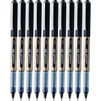 Siyah Pilot Kalem 10 Adet Uniball Eye Broad 1.0 mm Roller Pilot Kalem Ub-150-10 Roller Uçlu Likit Mürekkepli