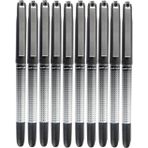 Siyah Pilot Kalem 10 Adet Uniball Eye Needle 0.5 Mm İğne Uçlu Pilot Kalem Ub-185 S İğne Uçlu Likit Mürekkep Jel Kalem