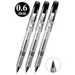 Siyah Pilot Kalem Fl-68 3 Adet Scrikss Fine Liner Pilot Kalem 0.6Mm Fineliner Uçlu Pilot Kalem İnce Su Bazlı Mürekkepli