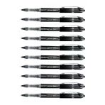 Siyah Pilot Kalem Ub-205 Vision Elite 0.5Mm 10 Adet Uniball Pilot Kalem 0.5 Mm Roller Uçlu Pilot Kalem İnce Uçlu Likit