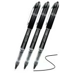 Siyah Pilot Kalem Ub-205 Vision Elite 0.5Mm 3 Adet Uniball Pilot Kalem 0.5 Mm Roller Uçlu Pilot Kalem İnce Uçlu Likit
