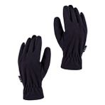 Siyah Polar Unisex Eldiven Trend - M