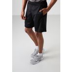 Siyah Polyester Kalın Yumuşak Comfort Fit Erkek Şort - 81273