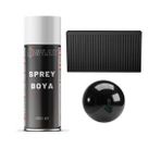 Siyah Radyatör Kalorifer Petek Sprey Boyası 400 Ml.