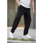 Siyah Rahat Kesim Erkek Pantolon E6561 - 2XL